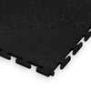 Black Garage Flooring Tiles | Easilock - Leather Effect, 500mm x 500mm x 7mm Thick