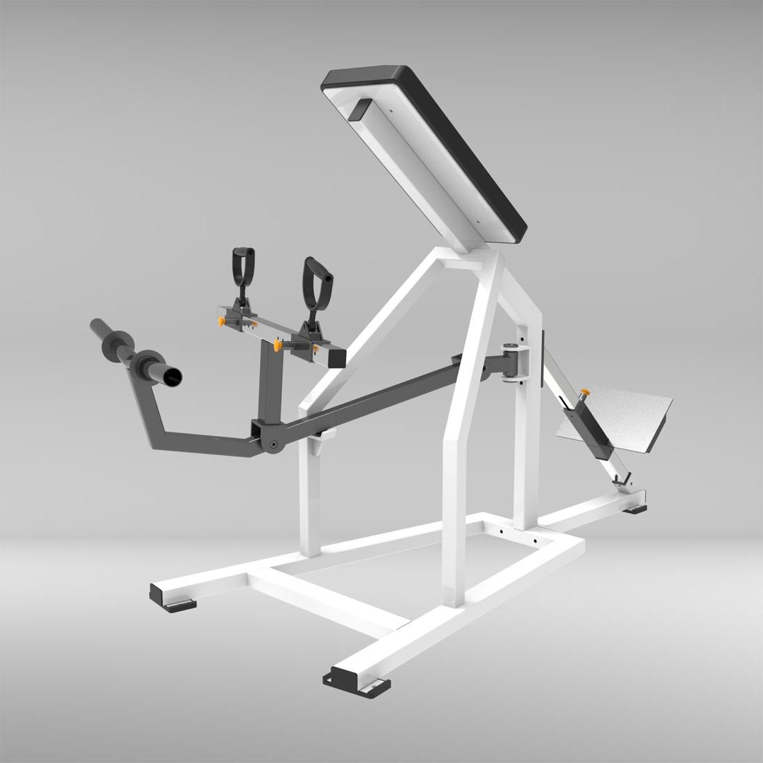 Prone Row Machine Prone T Bar row – HD Gym Equipment