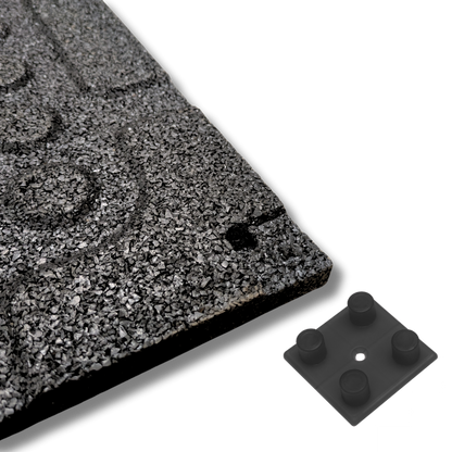 Onyx EPDM Premium Rubber Gym Tiles | 20mm