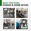 20mm Rubber PRO Gym Flooring | Heavy-Duty, Smooth Top Surface  – UK’s Highest Rated
