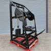 HD Chain-Driven Lat Pullover commercial gym equipment side view